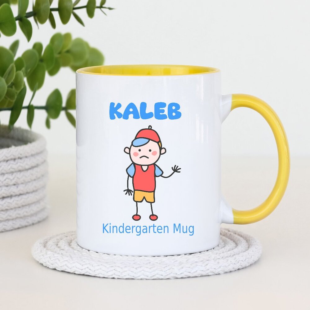 Kindergarten Cup, Boys Gifts, Personalized Boys Gift